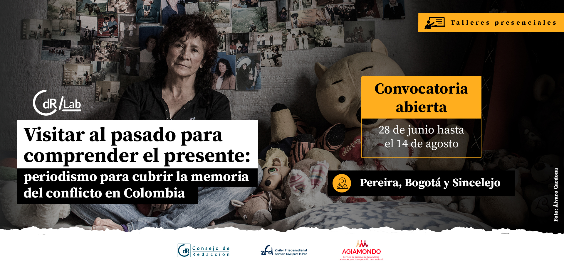CdR/Lab Visitar al pasado para comprender el presente: periodismo para cubrir la memoria del conflicto en Colombia
