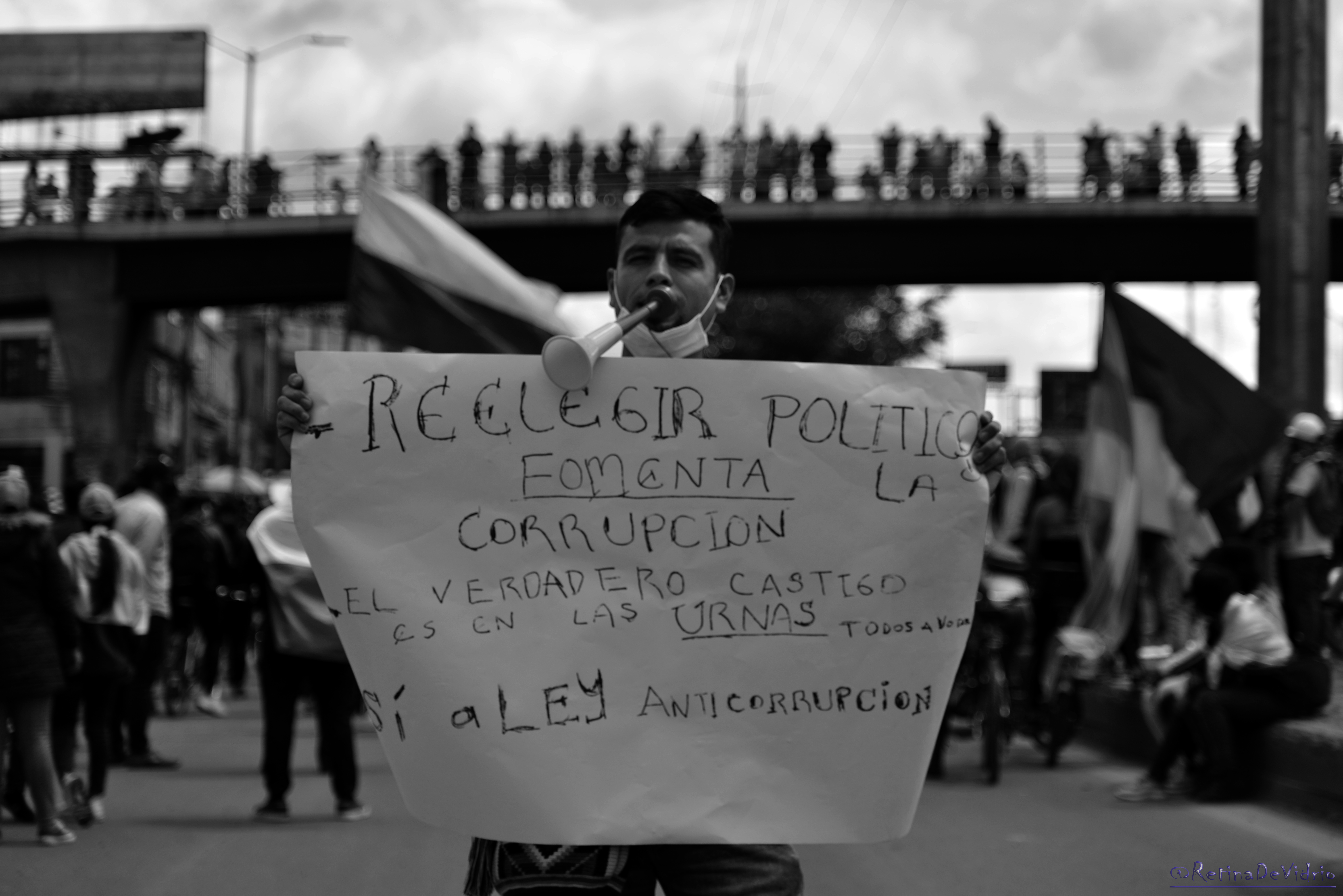 La corrupción también fue uno de los ejes de los reclamos de los colombianos durante las protestas por la reforme de Duque