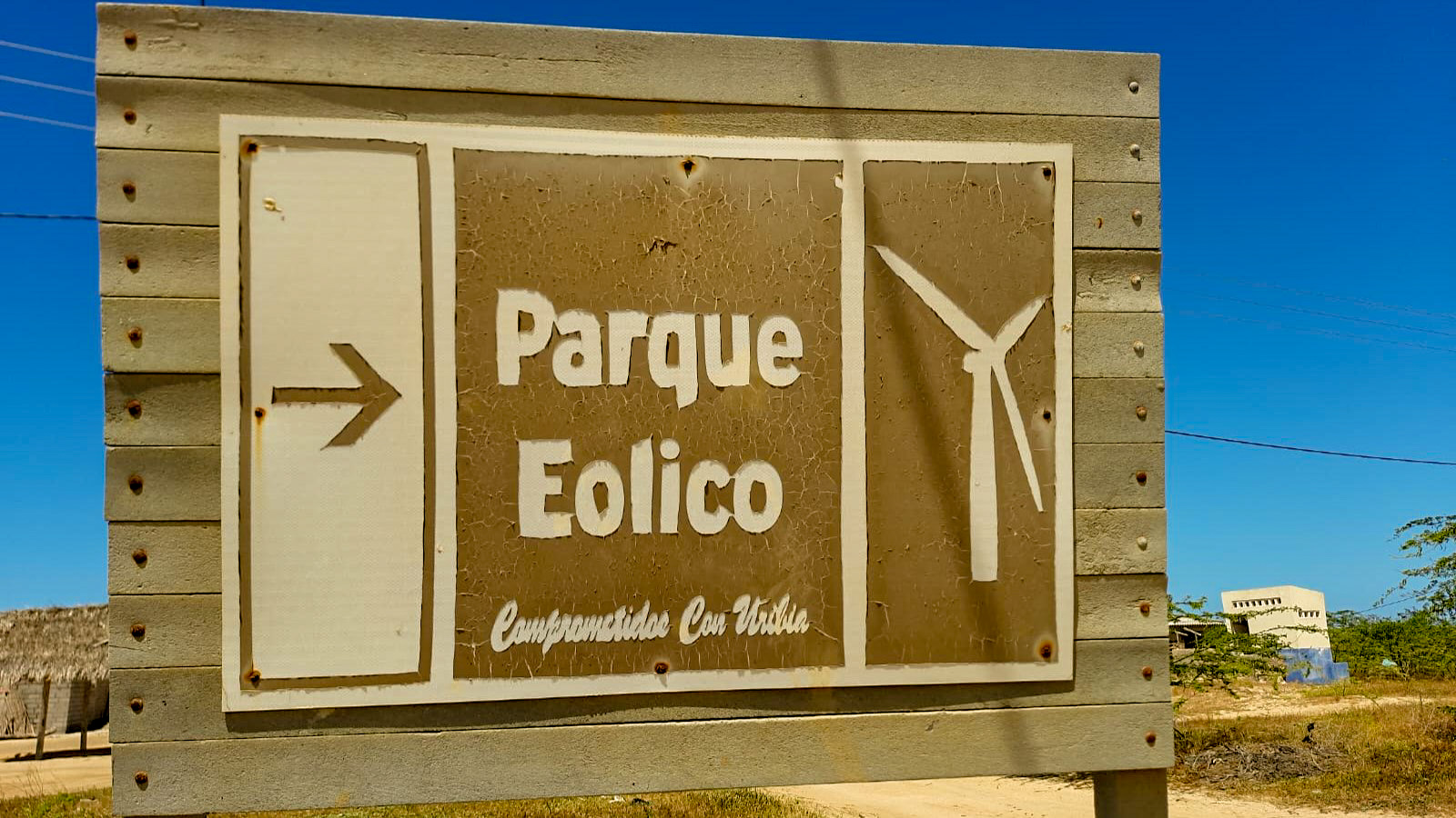 Aviso parque eolico Cabo de la Vela
