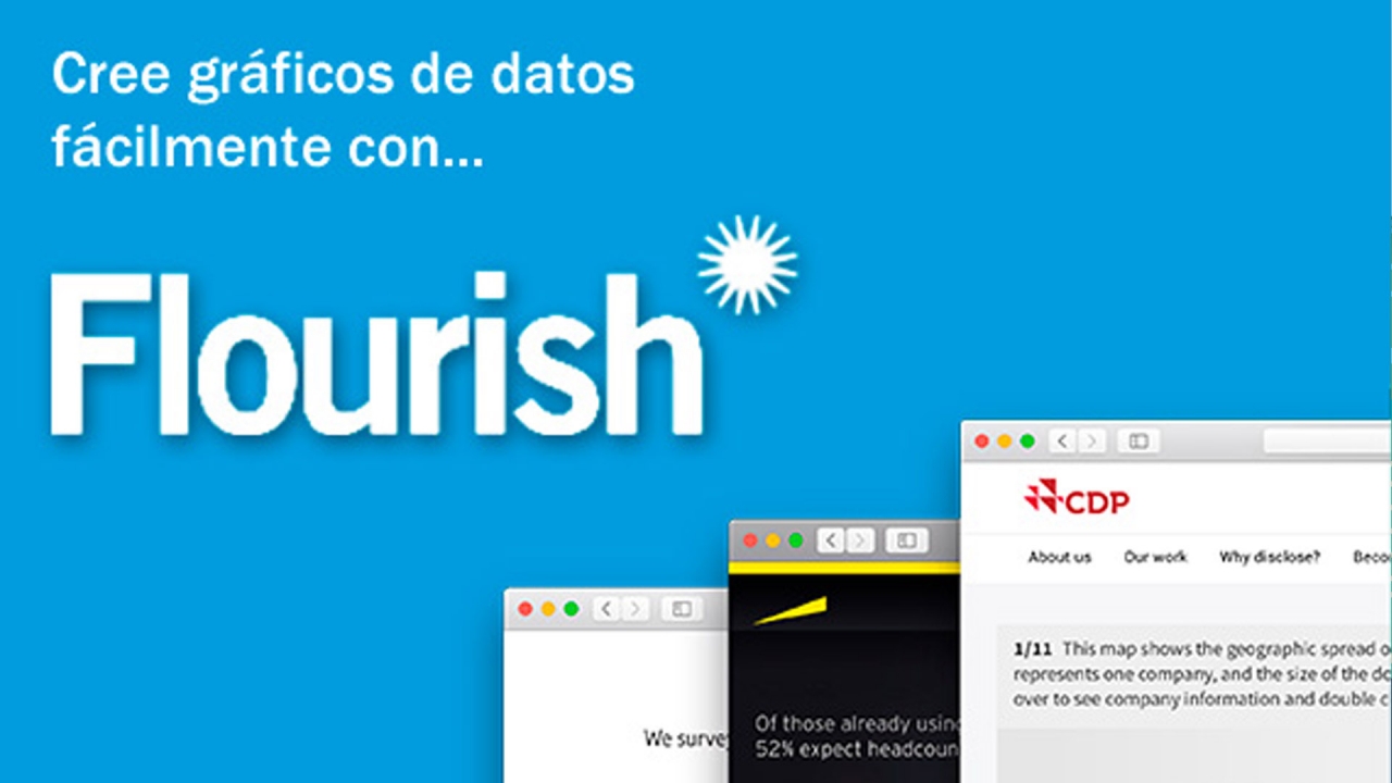 Aprende a crear gráficos utilizando Flourish Studio para enganchar a tu