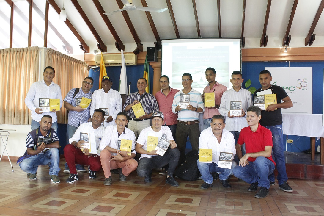 Periodistas taller Bajo Cauca. 1