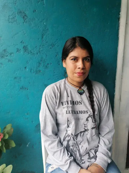 Daniela Soto es estudiante de Filosofía de la Universidad del Cauca. A los 15 años se trasladó, sola, a Popayán para cursar su carrera. Foto: Tatiana Escárraga