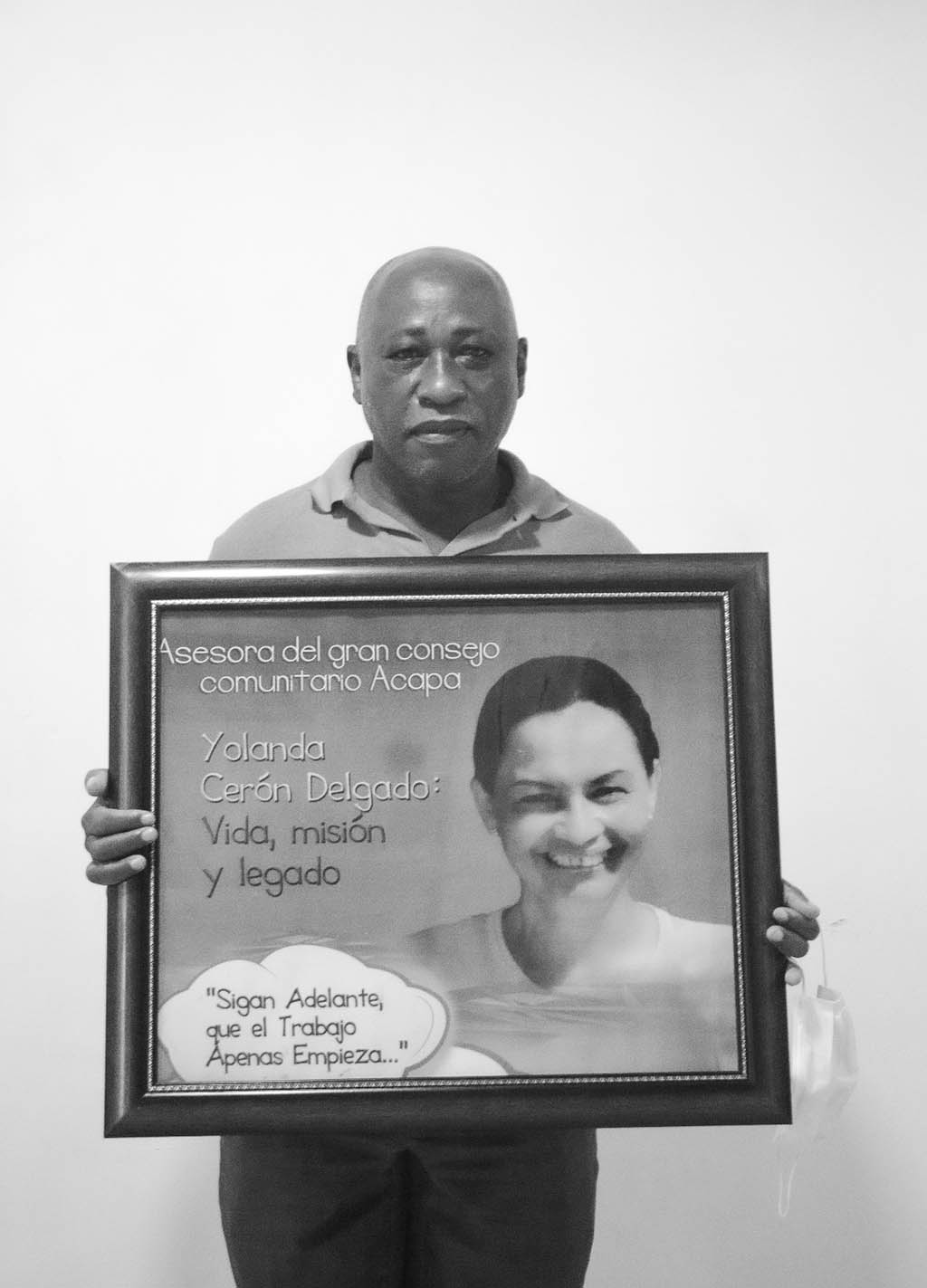Ángel María Estacio, el poeta campesino, uno de los hombres más cercanos a la hermana Yolanda Cerón.  (Tomada por: Angélica Aley Moncada).