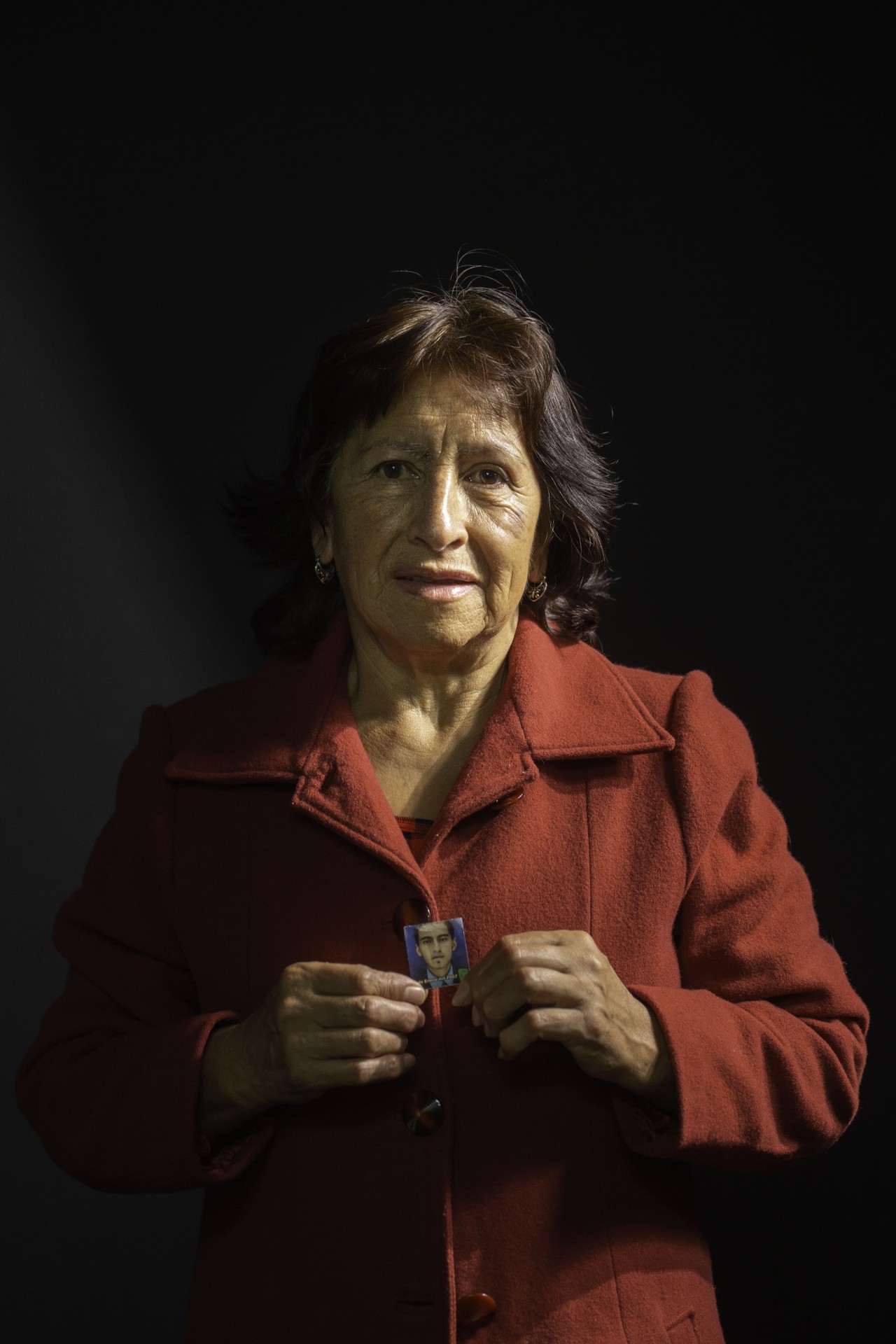 María Eugenia Vallejo es una de las fundadoras de Avides (Asociación de Víctimas de Desaparición) en Nariño. Foto: José Luis Narváez (2024).