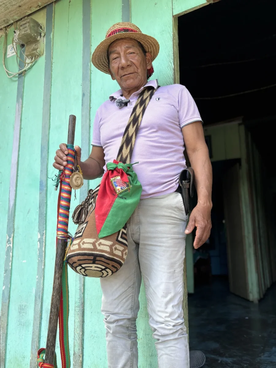 Dagua cree que se deben preservar las prácticas culturales, pues esa es la manera en la que su pueblo y cultura “va a resistir y vivirá en el tiempo”. Foto: María Paula Sierra.